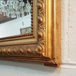 19th Century Napoleon III Gilt Mirror