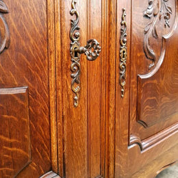 French Antique Louis XV Style Sideboard