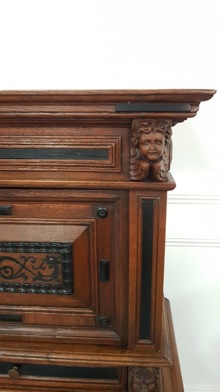 Italian 18th Century Carved Sideboard