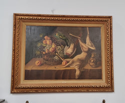 Stunning Gilt Framed Still Life Oil Painting | Antique & Vintage | Moonee Ponds Antiques | Australia Wide Delivery