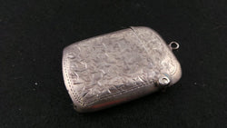 Sterling Silver Vesta Case | Antique & Vintage | Moonee Ponds Antiques | Australia Wide Delivery