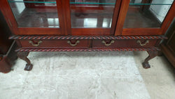 Chippendale Display Cabinet | Antique & Vintage | Moonee Ponds Antiques | Australia Wide Delivery
