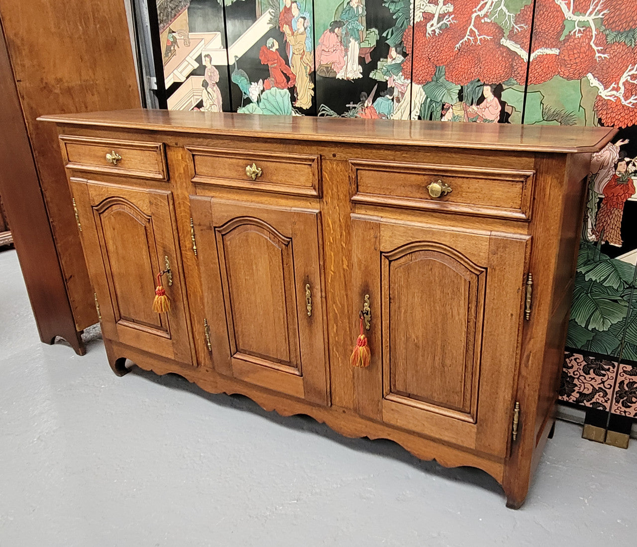 French Oak Early 19th Century Three Door Buffet | Antique & Vintage | Moonee Ponds Antiques | Australia Wide Delivery