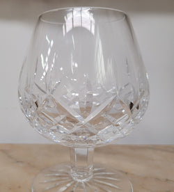 Waterford “Lismore” Crystal Brandy Balloon Glass | Antique & Vintage | Moonee Ponds Antiques | Australia Wide Delivery