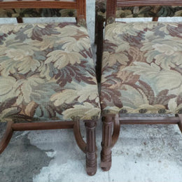 Set of Four Antique Upholstered Chairs