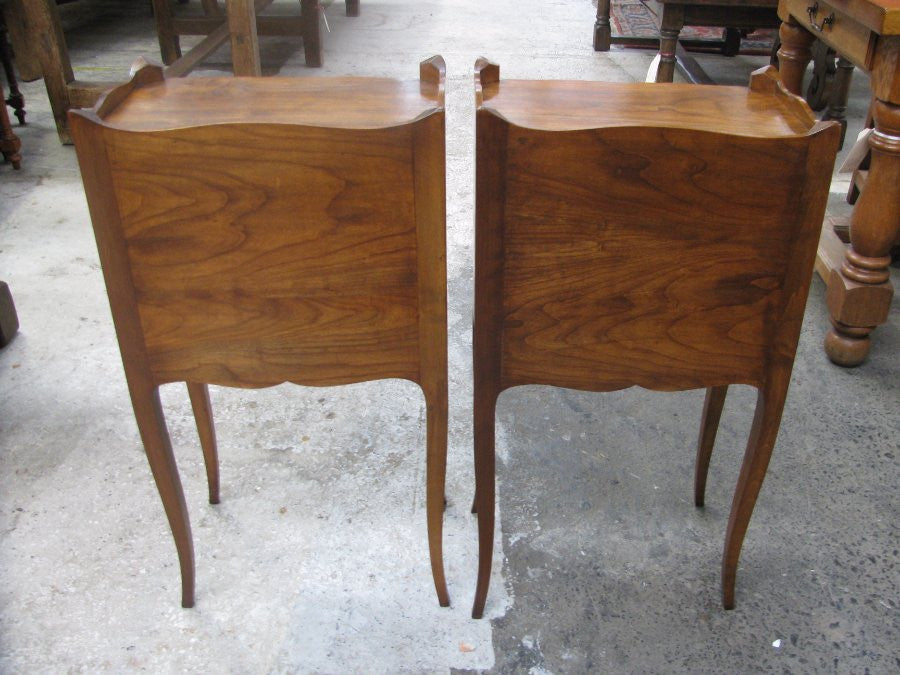 Pair of French Provincial Bedsides