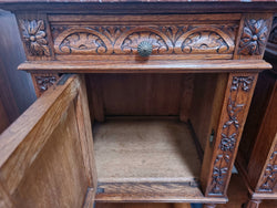 Fabulous Pair of Antique Gothic Style Bedside Cabinets | Antique & Vintage | Moonee Ponds Antiques | Australia Wide Delivery