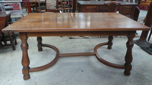 French Oak Desk-1