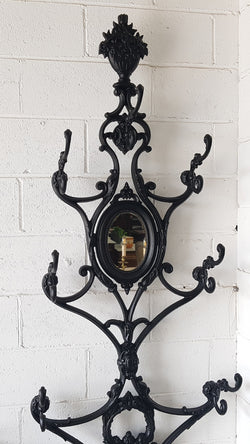 Highly Decorative French Antique Painted Cast Iron Hallstand | Antique & Vintage | Moonee Ponds Antiques | Australia Wide Delivery
