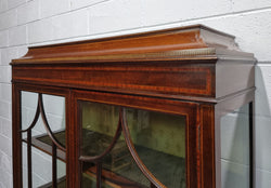 Edwardian Sheraton Revival Mahogany Display Cabinet | Antique & Vintage | Moonee Ponds Antiques | Australia Wide Delivery