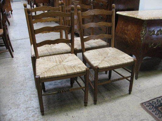 Set of 6 French Provincial Style Chairs
