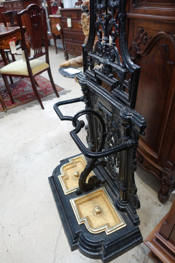 Cast Iron Hall Stand Victorian | Antique & Vintage | Moonee Ponds Antiques | Australia Wide Delivery