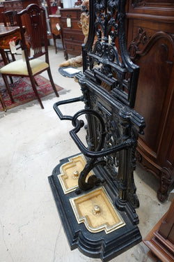 Cast Iron Hall Stand Victorian | Antique & Vintage | Moonee Ponds Antiques | Australia Wide Delivery