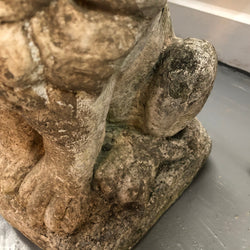 Fabulous Vintage Pair Of Concrete Lions | Antique & Vintage | Moonee Ponds Antiques | Australia Wide Delivery