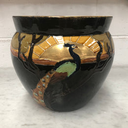 Rare Art Nouveau Phoenix Ware Antique Pottery Jardiniere