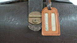 Vintage Leather Doctors Bag-1 | Antique & Vintage | Moonee Ponds Antiques | Australia Wide Delivery