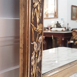 French Art Nouveau Mirror