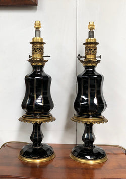 Rare 19th Century French Banquette Lamps | Antique & Vintage | Moonee Ponds Antiques | Australia Wide Delivery