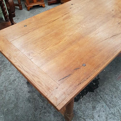 French Oak Refectory Style Table (original unrestored condition) | Antique & Vintage | Moonee Ponds Antiques | Australia Wide Delivery