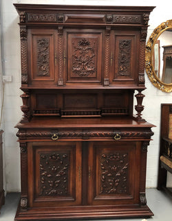 Sensational French Antique Carved Sideboard | Antique & Vintage | Moonee Ponds Antiques | Australia Wide Delivery
