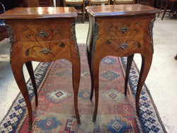 Pair French Commode Style Bedside Cabinets | Antique & Vintage | Moonee Ponds Antiques | Australia Wide Delivery