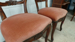 Carved Upholstered Chairs | Antique & Vintage | Moonee Ponds Antiques | Australia Wide Delivery