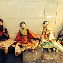Antique Chinese Marionette Puppet dolls