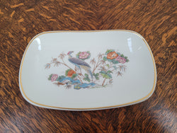 Wedgewood “Kutani Crane” Gold Edge Small Dish | Antique & Vintage | Moonee Ponds Antiques | Australia Wide Delivery