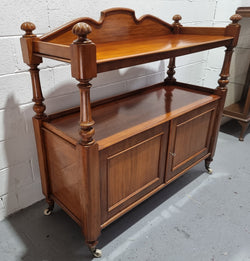 Victorian Mahogany Dumb Waiter / Sideboard | Antique & Vintage | Moonee Ponds Antiques | Australia Wide Delivery