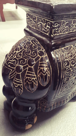 Vintage Chinese Elephant Planter Stand | Antique & Vintage | Moonee Ponds Antiques | Australia Wide Delivery