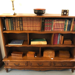Beautiful French oak Bookcase with Drawers