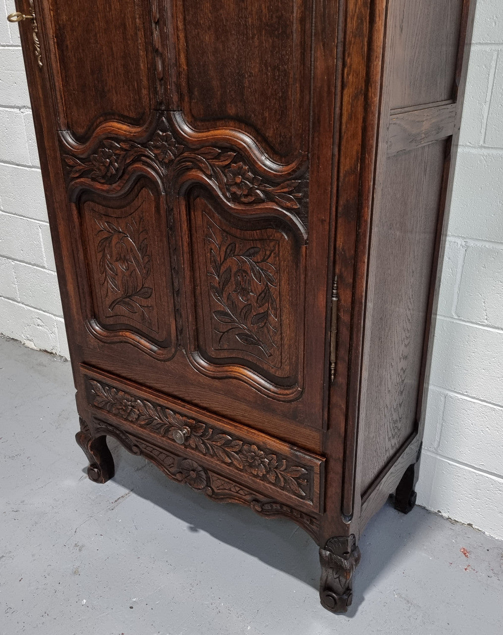 An Attractive French Single-Door ‘Marriage Armoire’ | Antique & Vintage | Moonee Ponds Antiques | Australia Wide Delivery