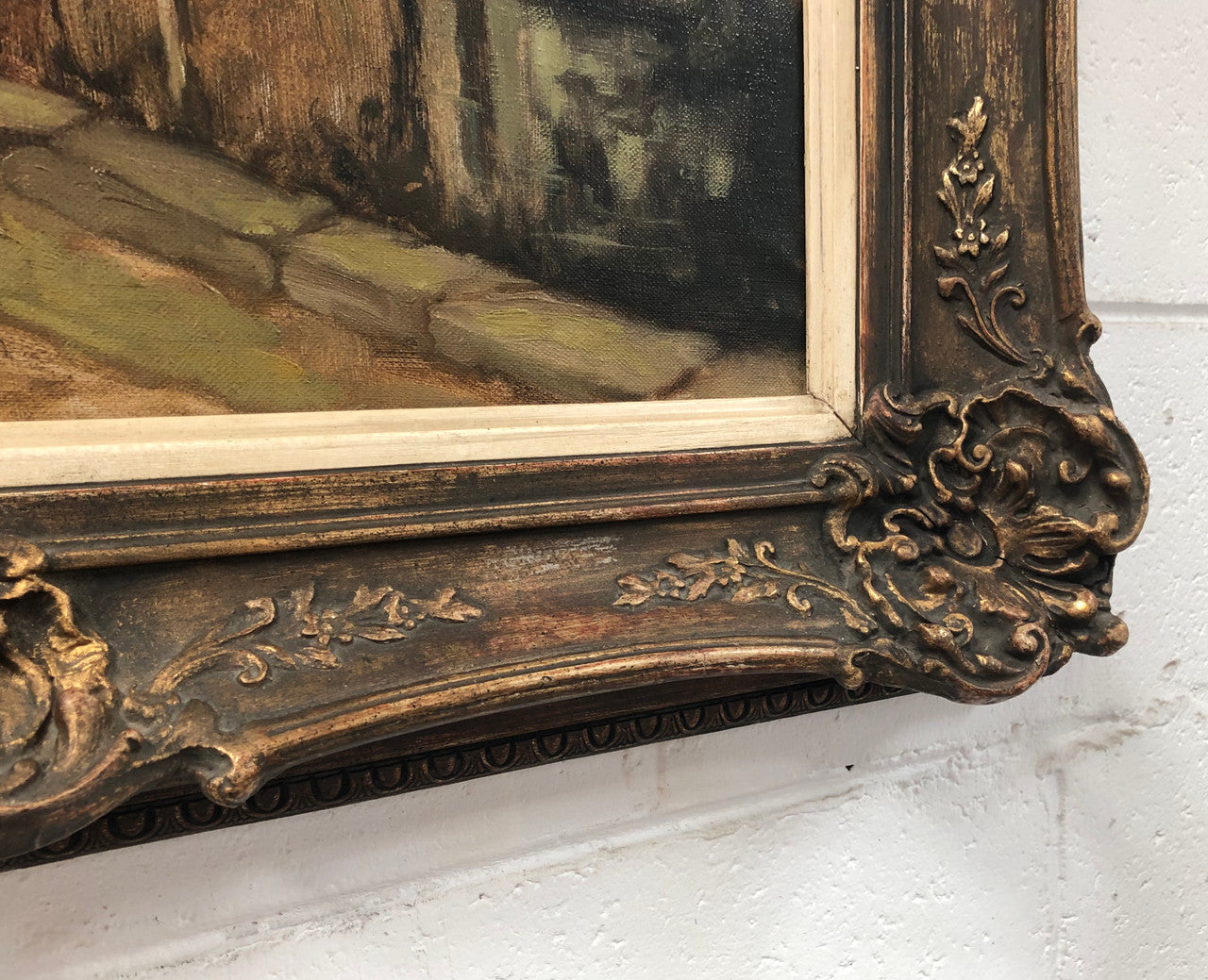 Beautiful French oil painting | Antique & Vintage | Moonee Ponds Antiques | Australia Wide Delivery