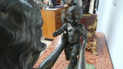 French Art Deco Century Maiden Statue | Antique & Vintage | Moonee Ponds Antiques | Australia Wide Delivery