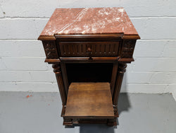 French Walnut Henry 2nd Style Single Side Cabinet | Antique & Vintage | Moonee Ponds Antiques | Australia Wide Delivery