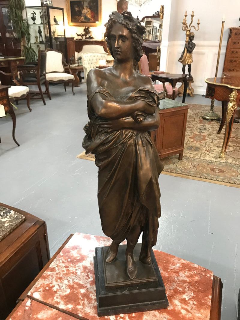 Victorian Style Bronze Classical Statue