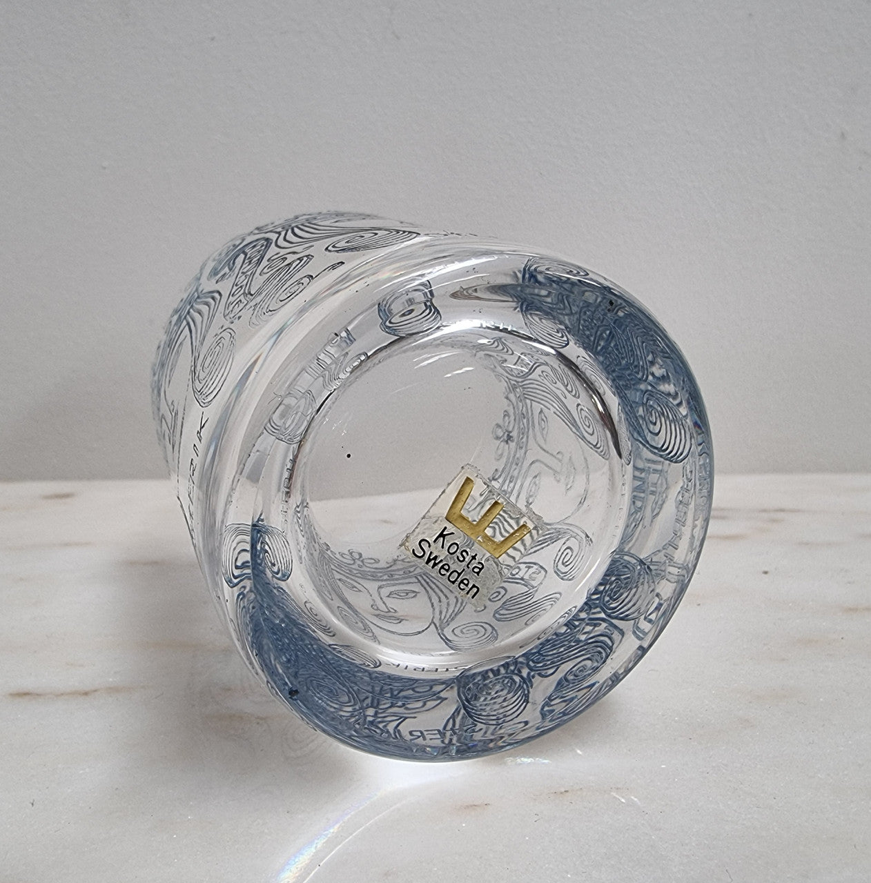 “Kosta Sweden” St. Erik Glass Cup | Antique & Vintage | Moonee Ponds Antiques | Australia Wide Delivery
