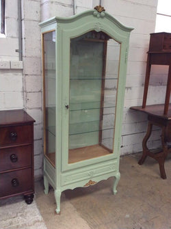 French Louis XV Style Painted Vitrine | Antique & Vintage | Moonee Ponds Antiques | Australia Wide Delivery
