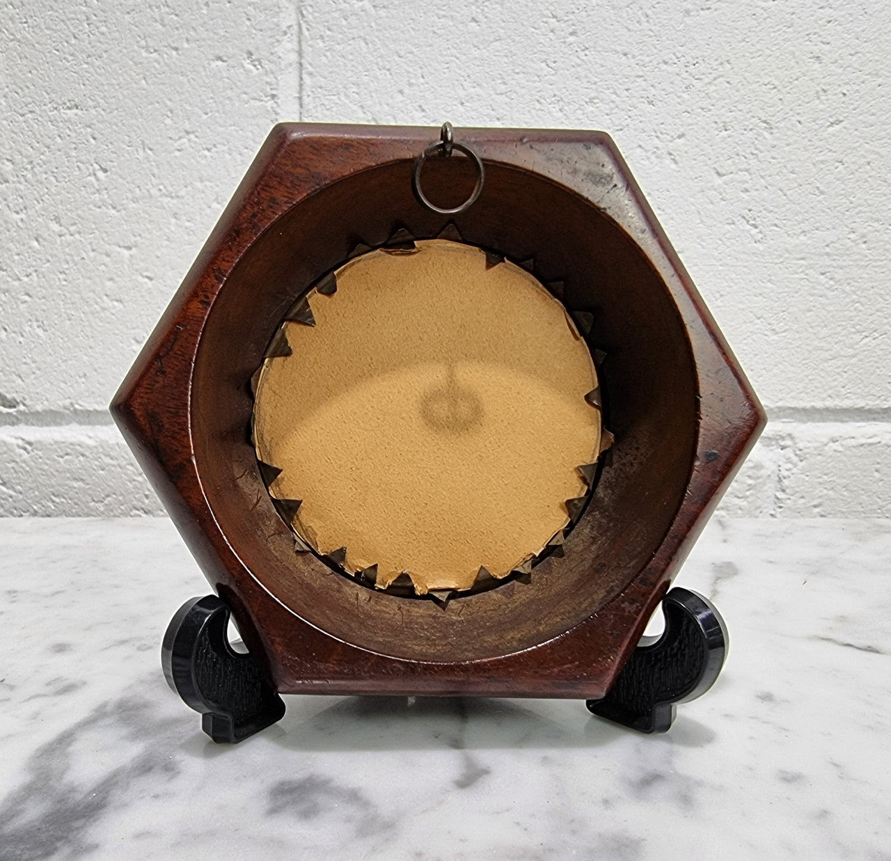 Antique French Hand Painted Reverse On Glass Miniature In Frame | Antique & Vintage | Moonee Ponds Antiques | Australia Wide