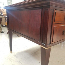 French Mahogany Partners Desk