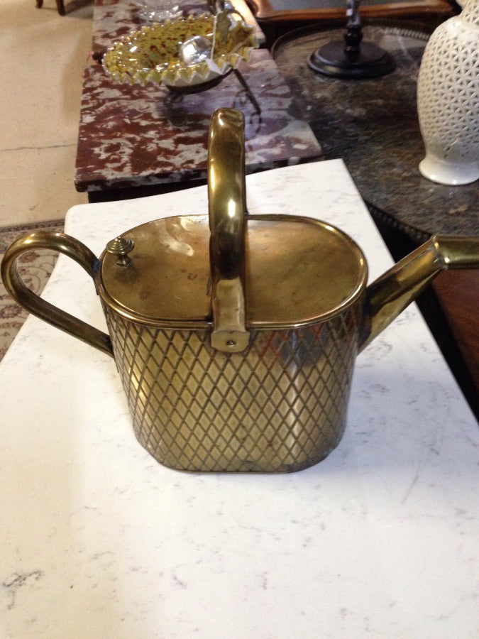 Antique Brass Watering Can | Antique & Vintage | Moonee Ponds Antiques | Australia Wide Delivery