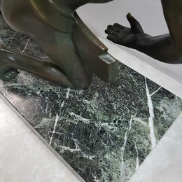 Art Deco Bronze Statue-1