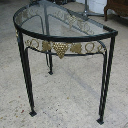 Vintage Cast Iron Hall Table