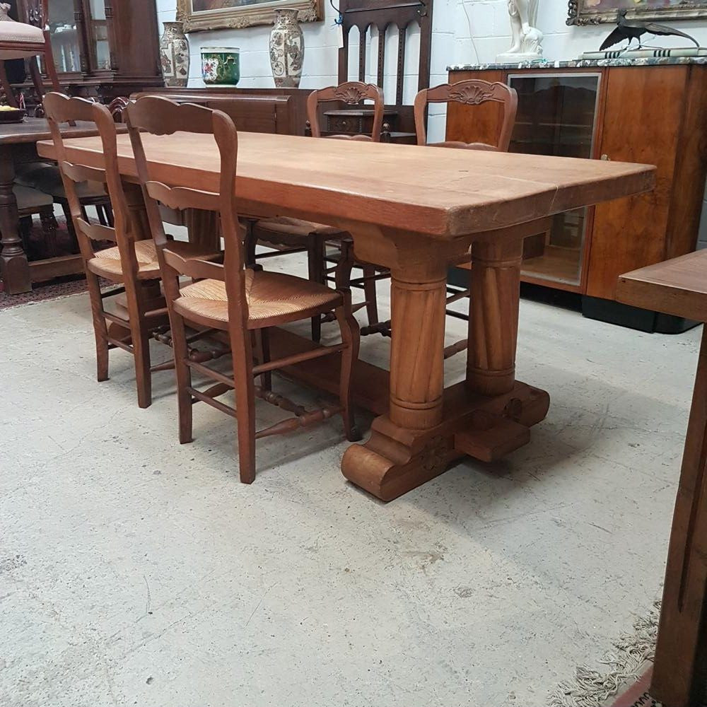 Antique French Oak Refectory Dining Table | Antique & Vintage | Moonee Ponds Antiques | Australia Wide Delivery