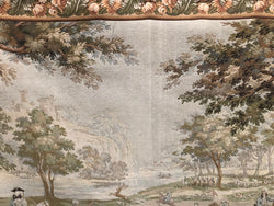 Large Belgium Tapestry With Hunting Scene | Antique & Vintage | Moonee Ponds Antiques | Australia Wide Delivery