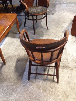 English Oak Captains Chair | Antique & Vintage | Moonee Ponds Antiques | Australia Wide Delivery