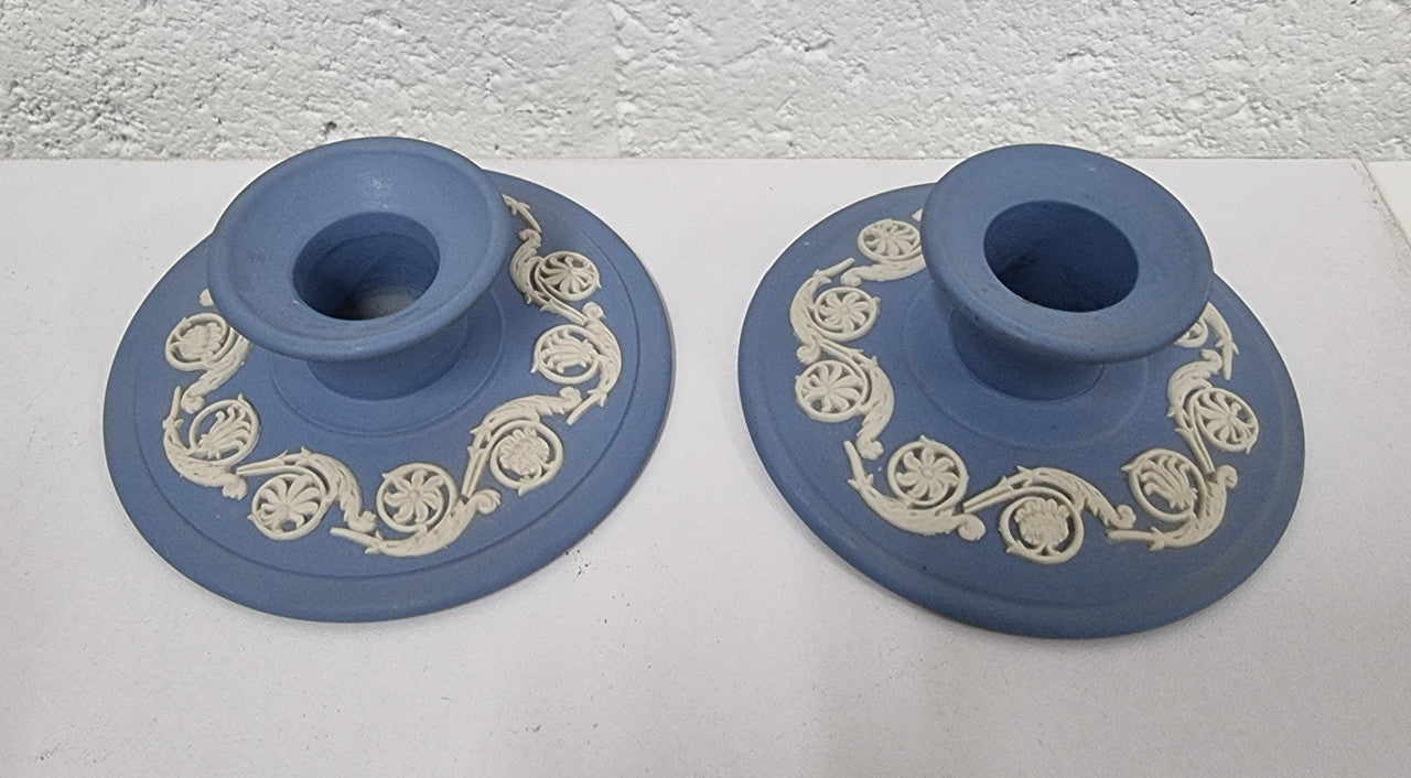 Lovely Pair of Wedgwood Candlesticks | Antique & Vintage | Moonee Ponds Antiques | Australia Wide Delivery