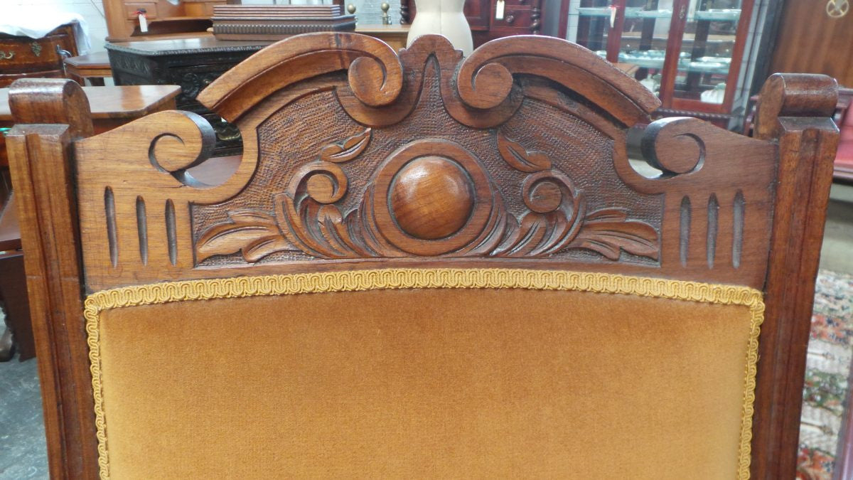 Edwardian Upholstered Chair-1 | Antique & Vintage | Moonee Ponds Antiques | Australia Wide Delivery