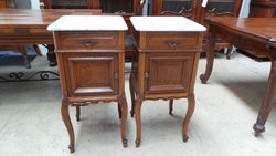Pair of French oak Bedside Cabinets-4 | Antique & Vintage | Moonee Ponds Antiques | Australia Wide Delivery