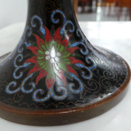 A rare antique Chinese cloisonné covered censer with five-clawed dragon. The five-clawed dragon signified that only the Emperor could use it. This piece boasts radiant colours and impressive detail, and overall is in very good condition. Dated to be from circa 1880.